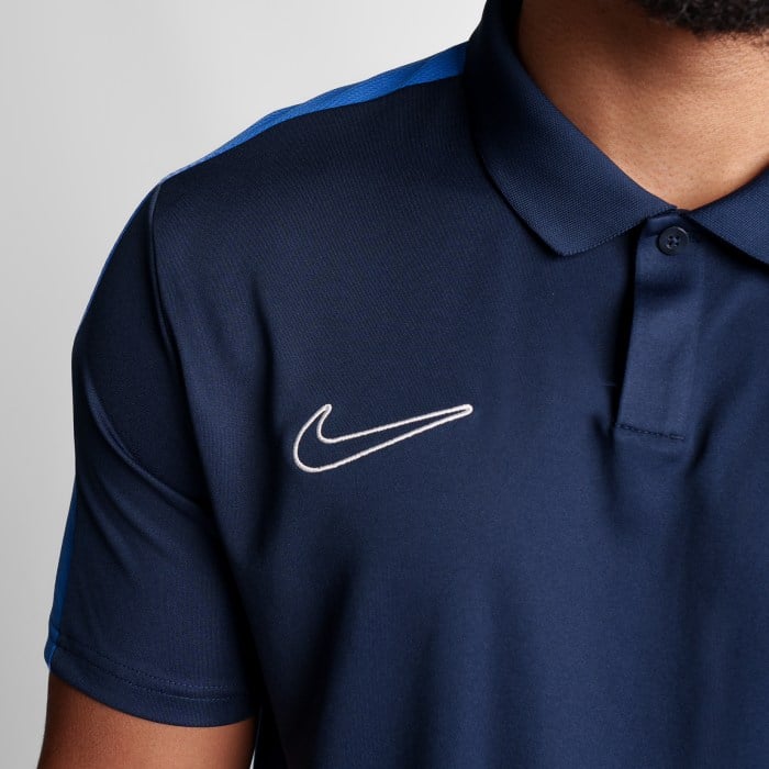 Nike Dri-Fit Academy 23 Polo Obsidian-Royal Blue-White